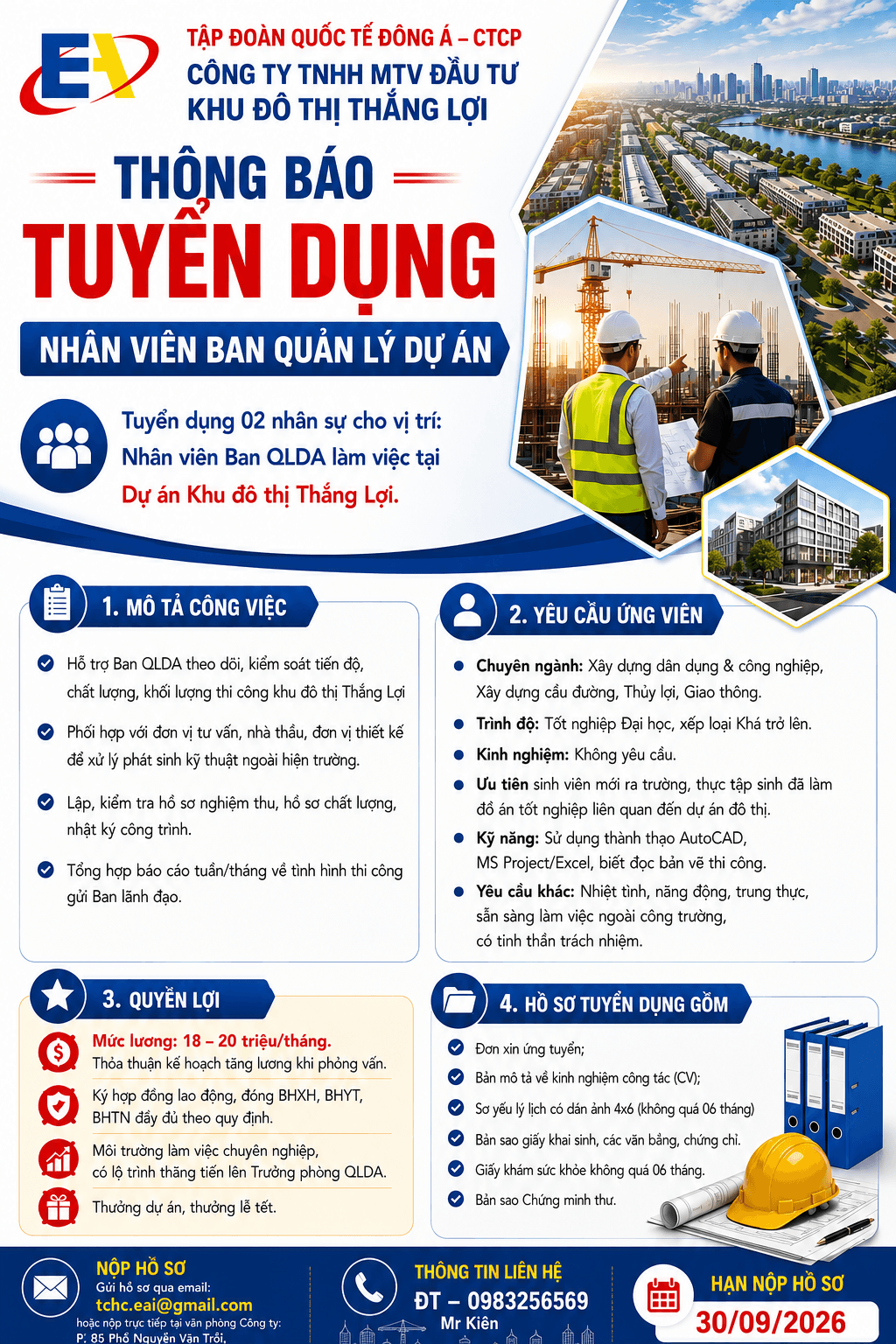01. Tuyen dung Nhan vien Ban QLDA